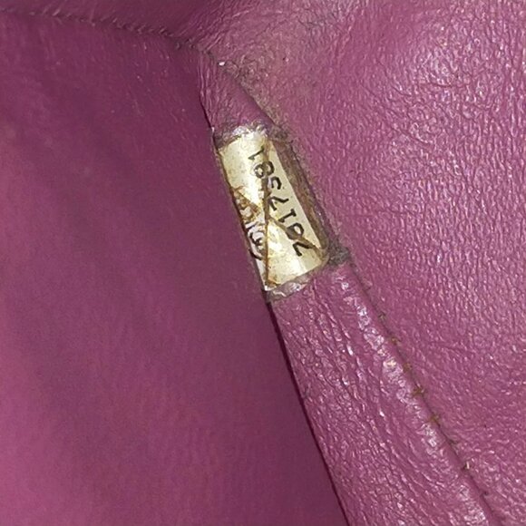 (EHY) Chanel Hand Bag Orange Patent Leather - Picture 8 of 9